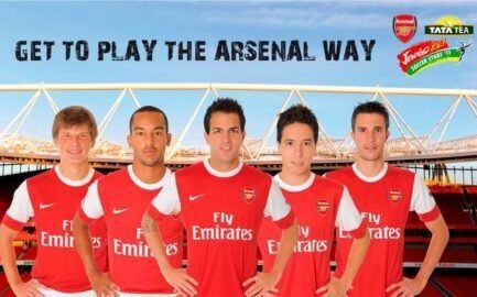 TATA TEA Soccer Star Arsenal FC post thumbnail